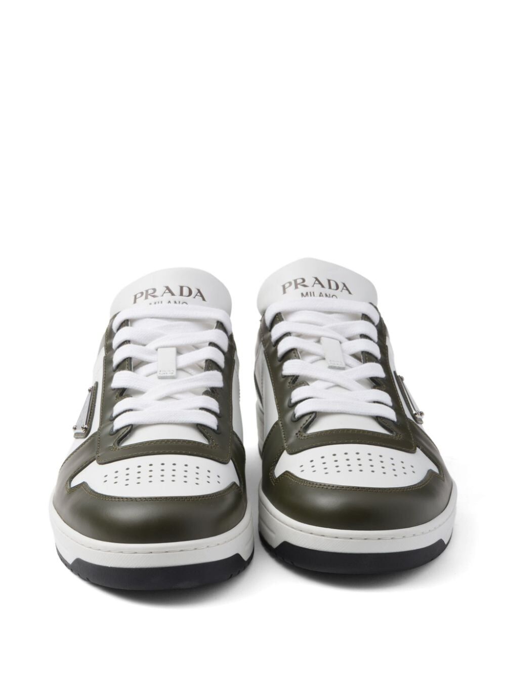 Prada Men Sneakers Downtown Bicolore