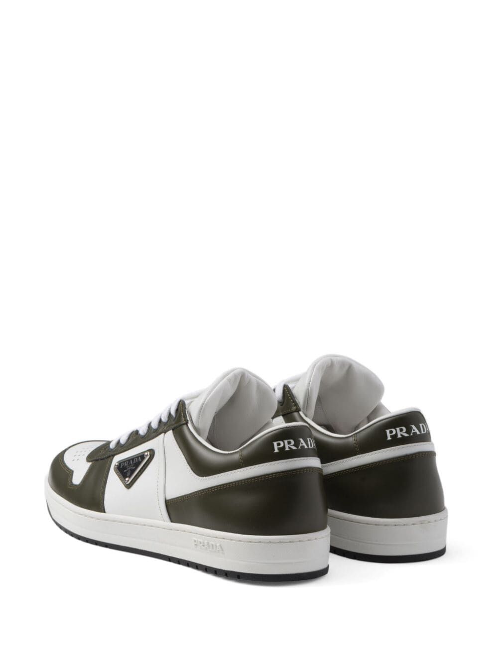 Prada Men Sneakers Downtown Bicolore