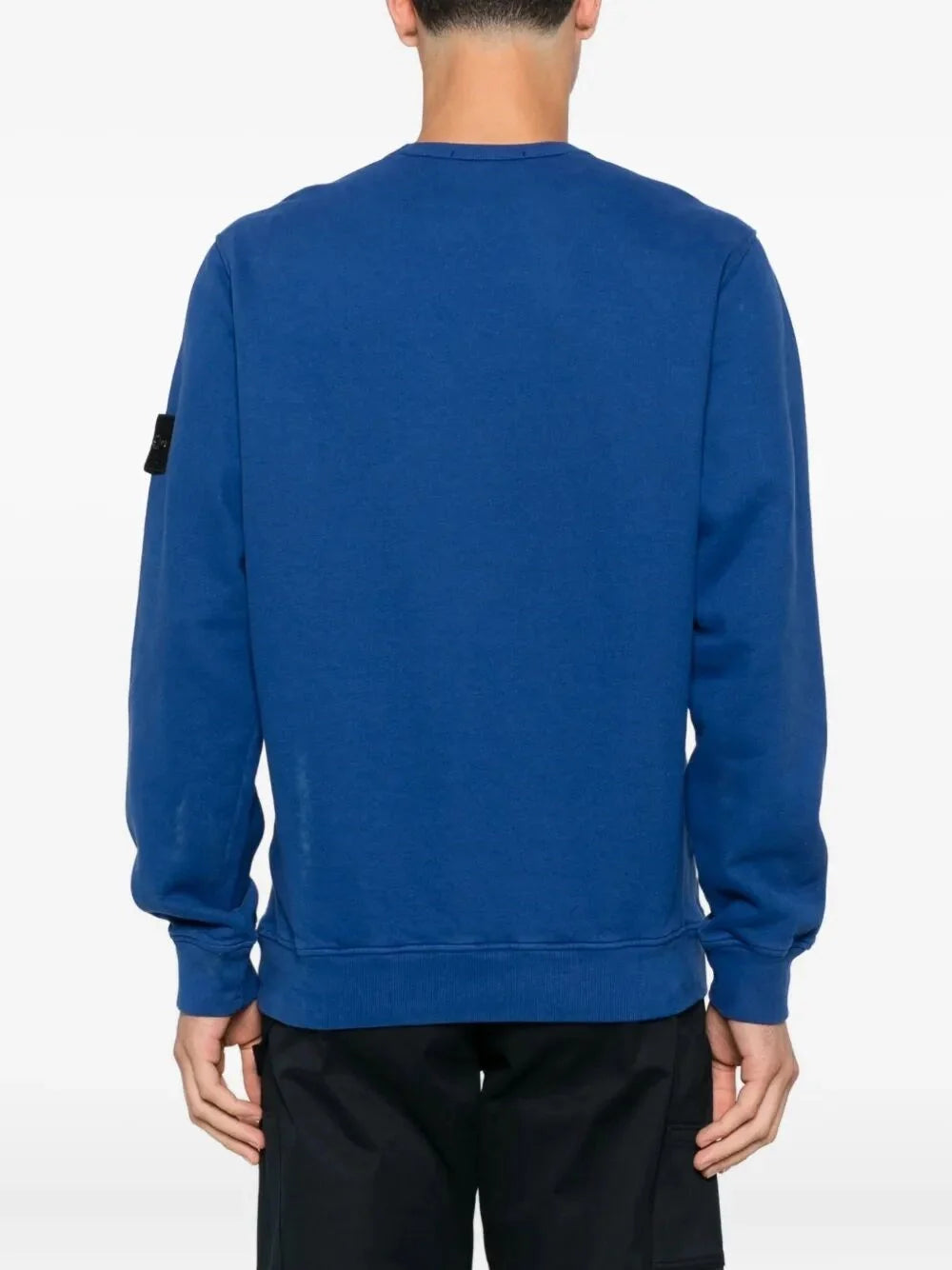 Stone Island Men `Brushed Organic Cotton` Sweatshirt