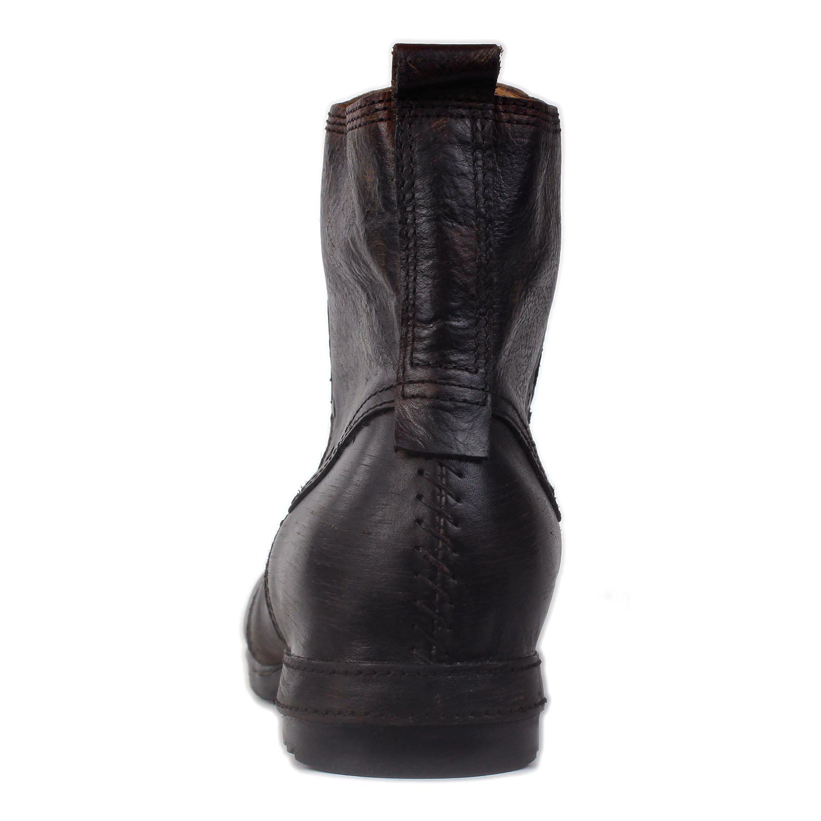 Men's Leather Ankle Boots OSS-6015-6-Retro Brown