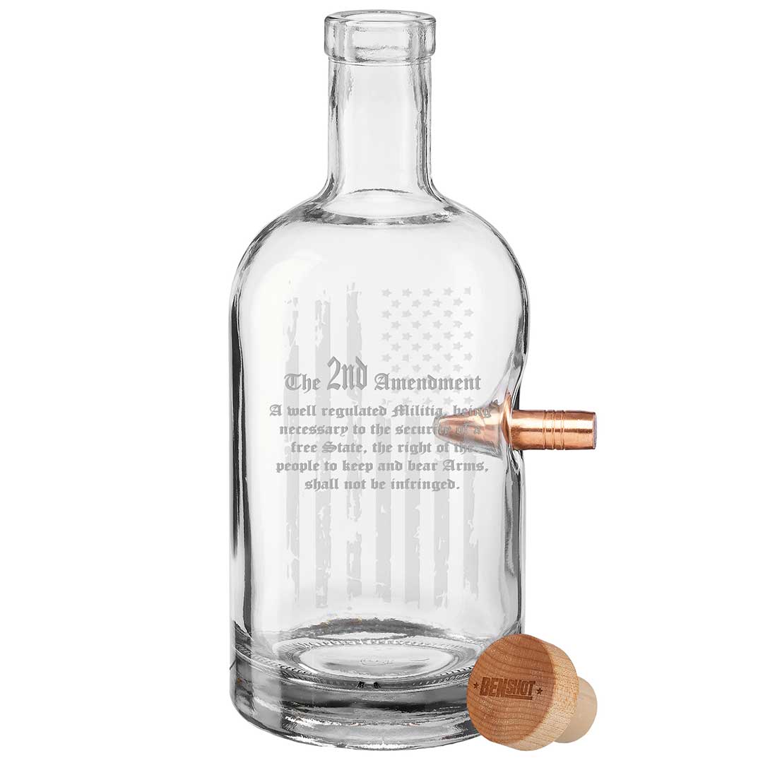 2nd Amendment Glasses Decanter (750mL) No