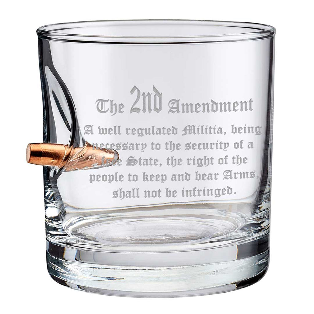 2nd Amendment Glasses Rocks Glass (11oz) No