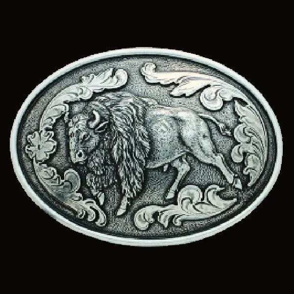 Nocona Wild Buffalo - Belt Buckle