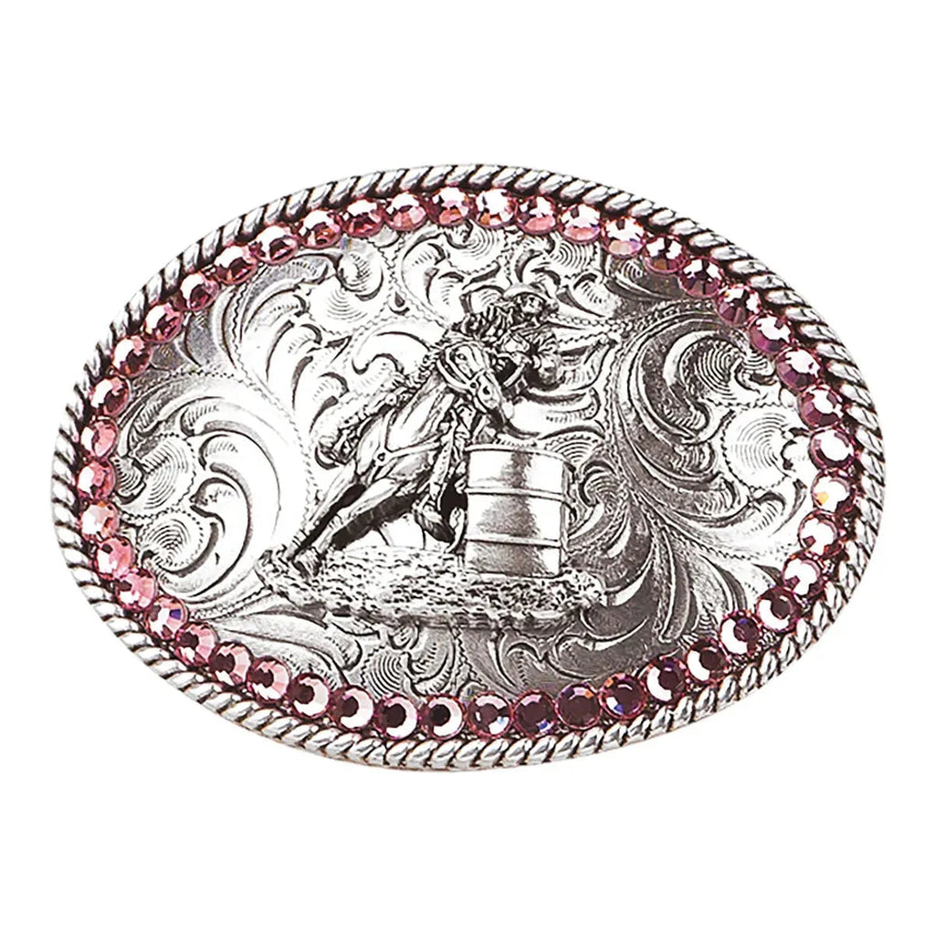 Nocona Youth Barrel Racer - Belt Buckle
