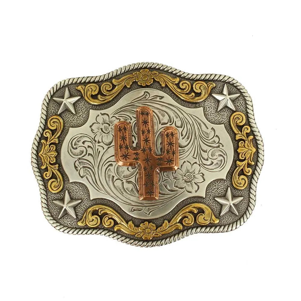 Nocona Dust Storm - Belt Buckle Silver