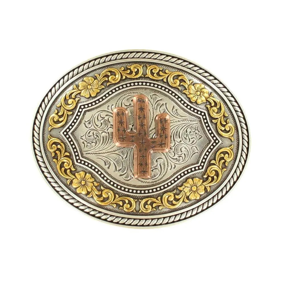 Nocona Mojave - Belt Buckle Silver Gold
