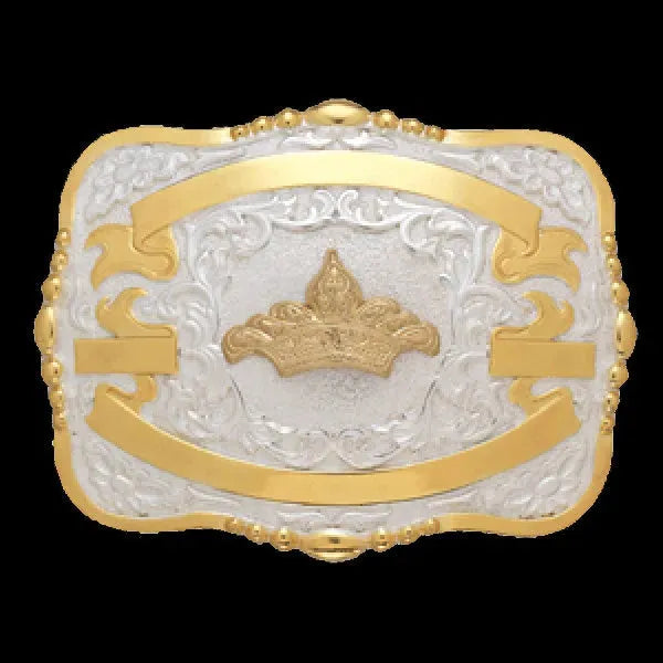 Crumrine Tiara (Large) - Belt Buckle Silver Gold