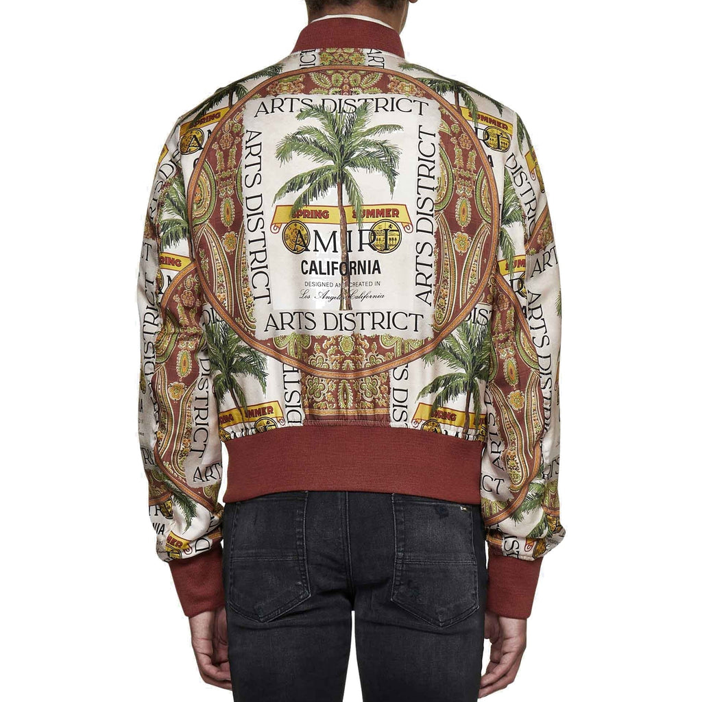 Amiri Printed Silk Jacket Men