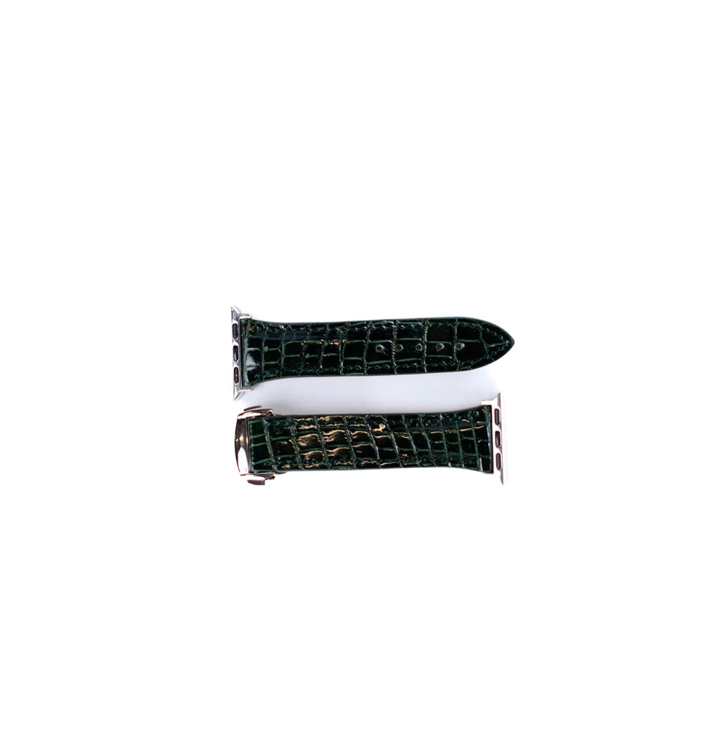Apple Watch Band, Dark Green Glazed
