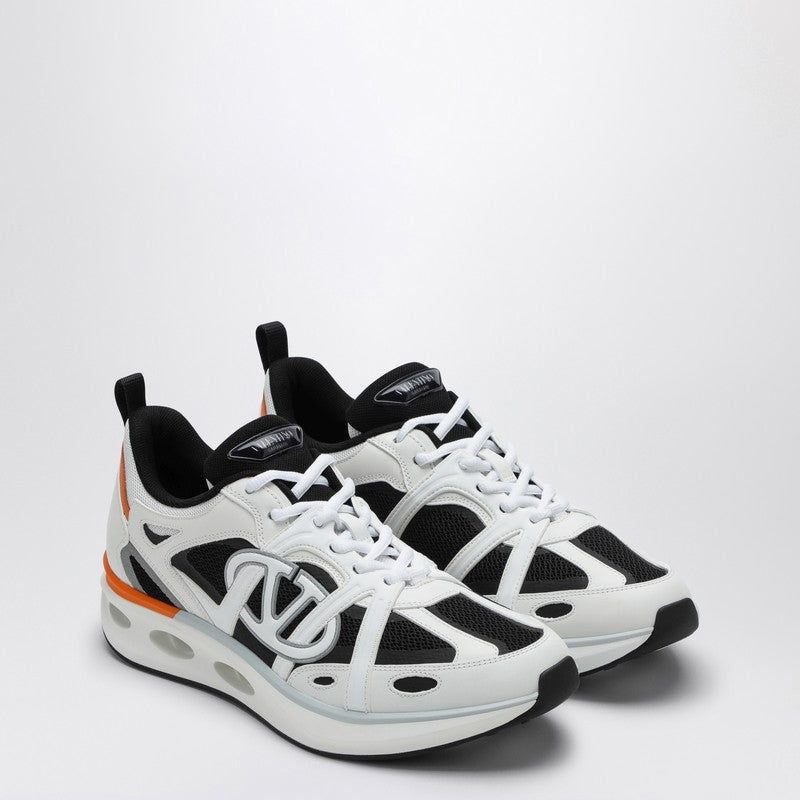 Valentino Garavani Vlogo Easyjog White/Black/Orange Sneakers Men