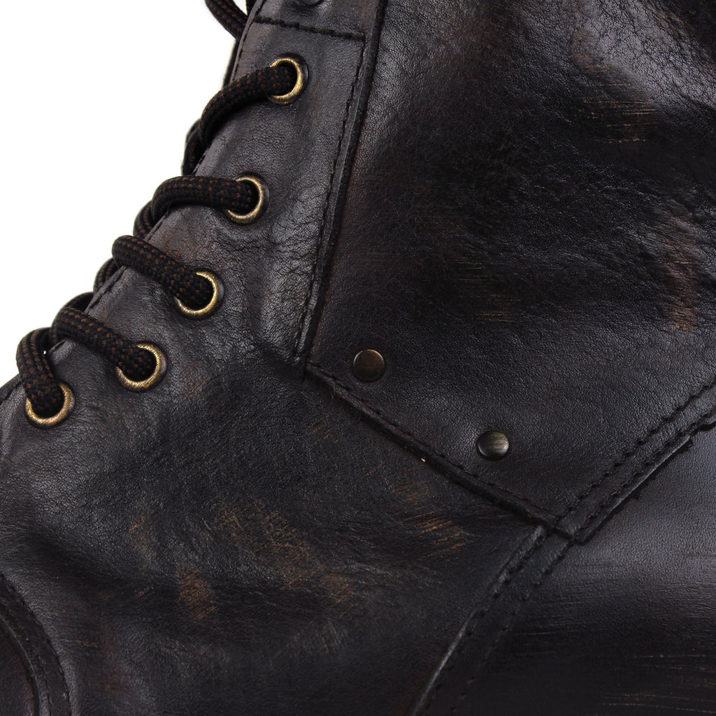 Men's Leather Ankle Boots OSS-6015-6-Retro Brown