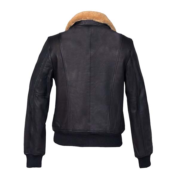 Women's Astral Genuine Leather Bomber Jacket