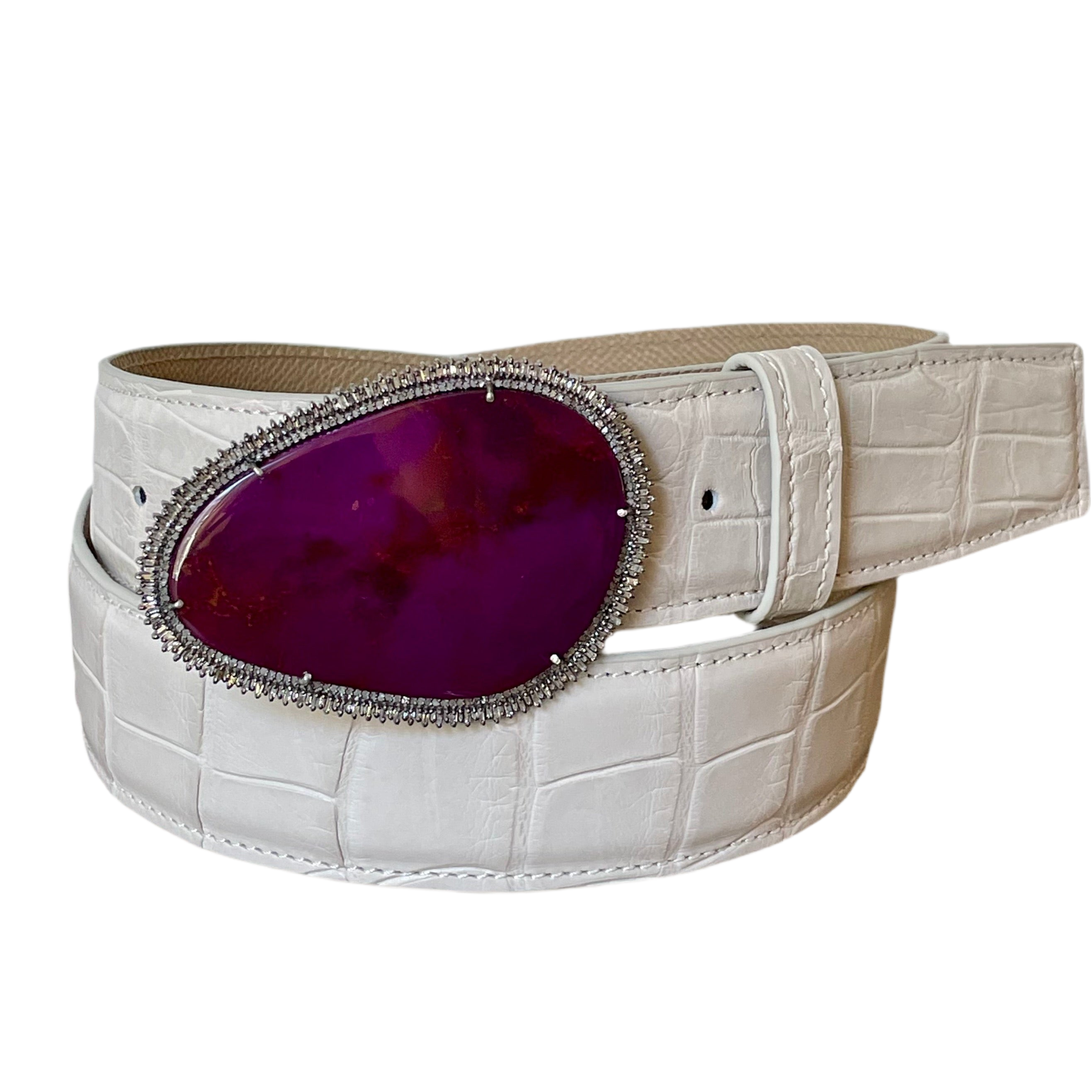 S. Carter Designs Belt Buckle, Alunite