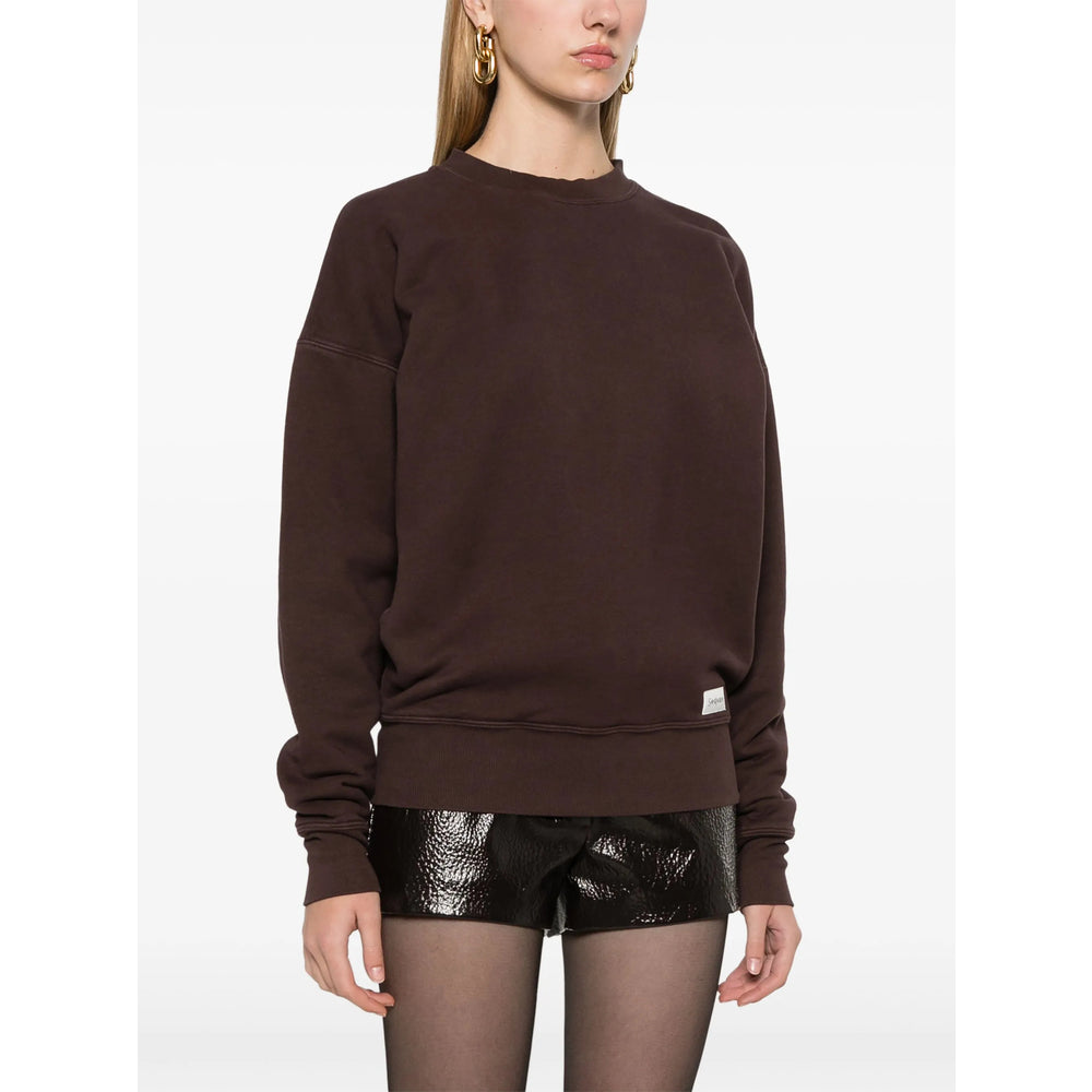 Saint Laurent Brown Tops - Sweatshirts Women