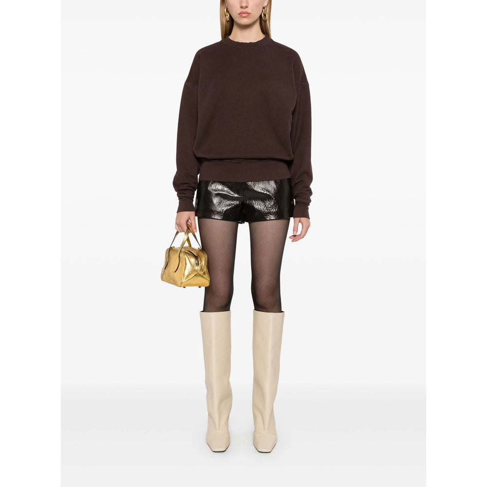 Saint Laurent Brown Tops - Sweatshirts Women