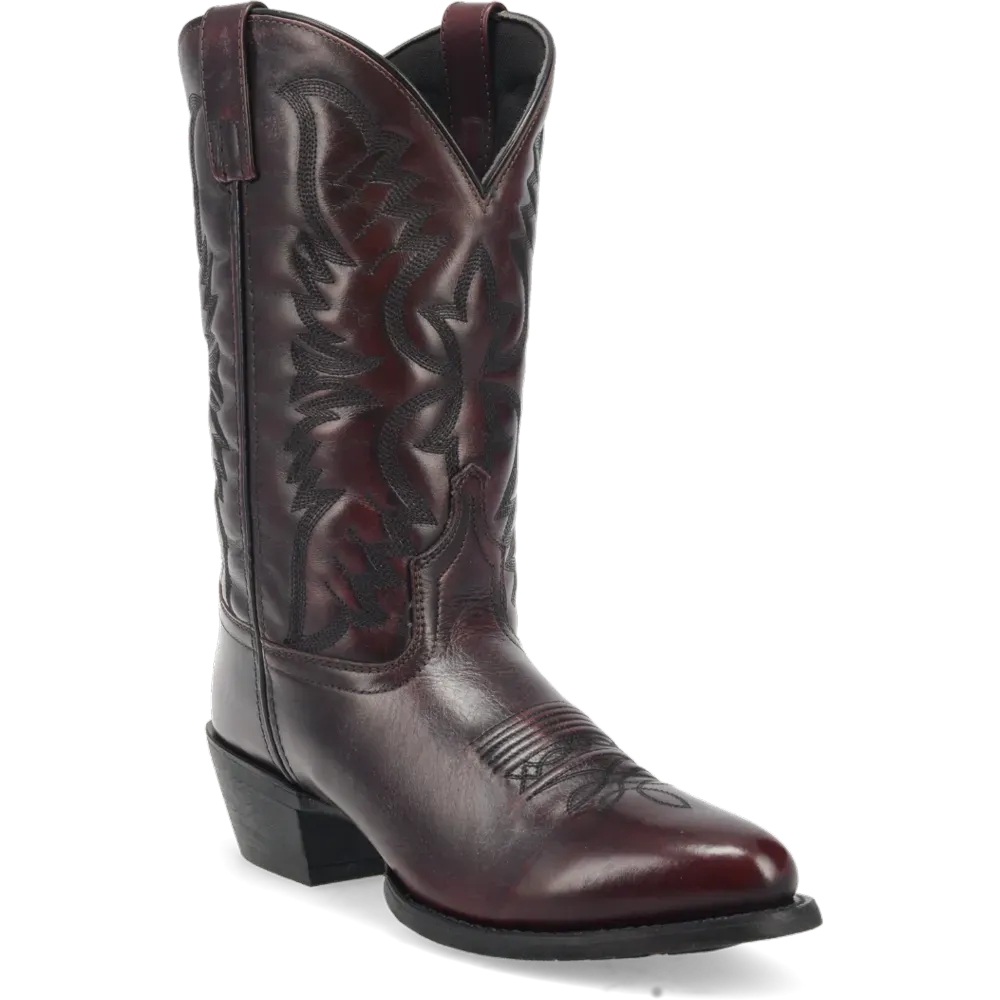 Laredo Birchwood - Men's Cowboy Boot Black Cherry