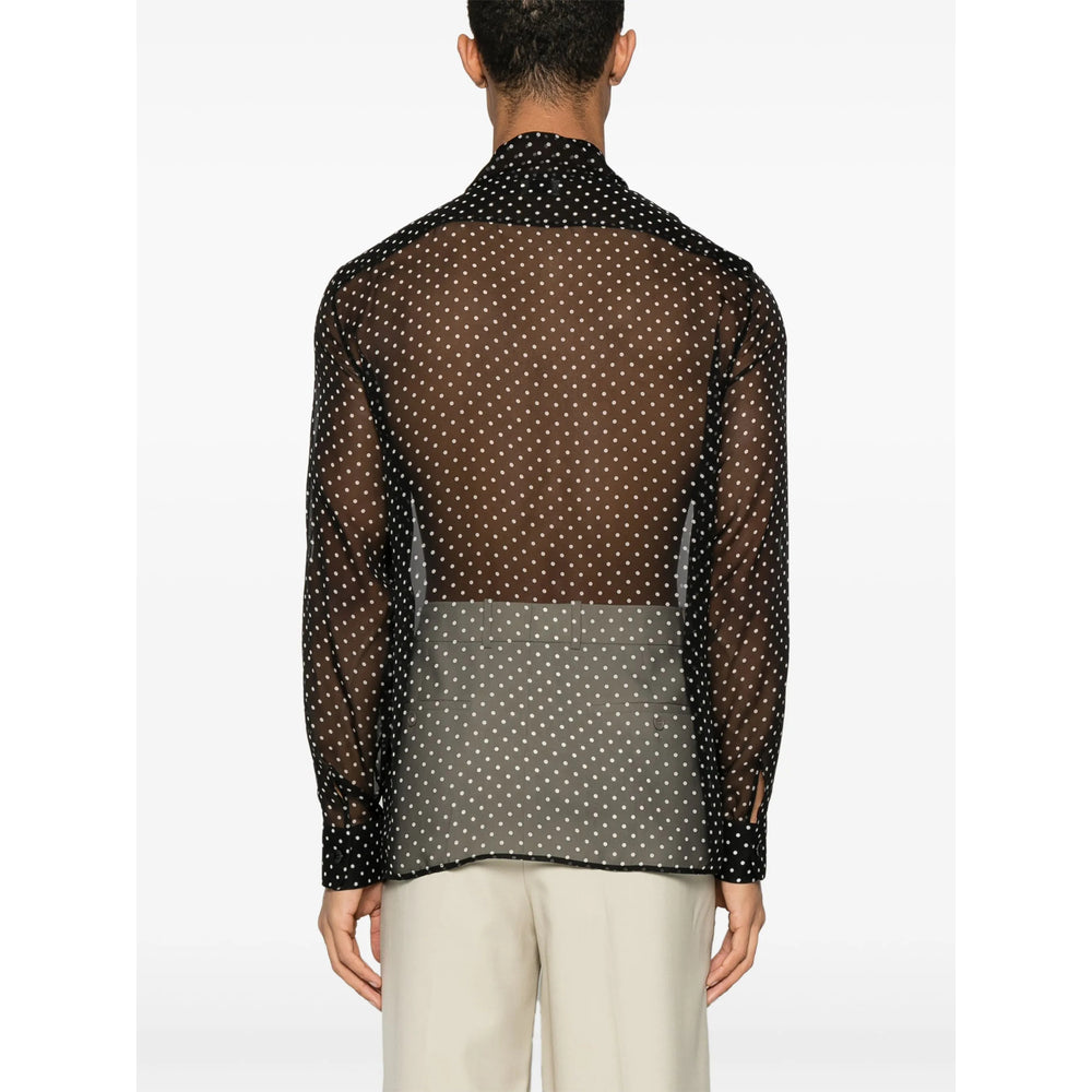 Saint Laurent Black Shirts Men