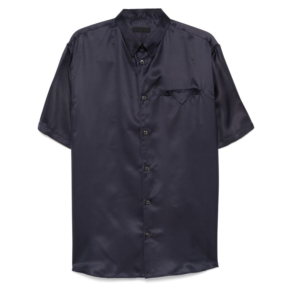 Prada Blue Shirts Men