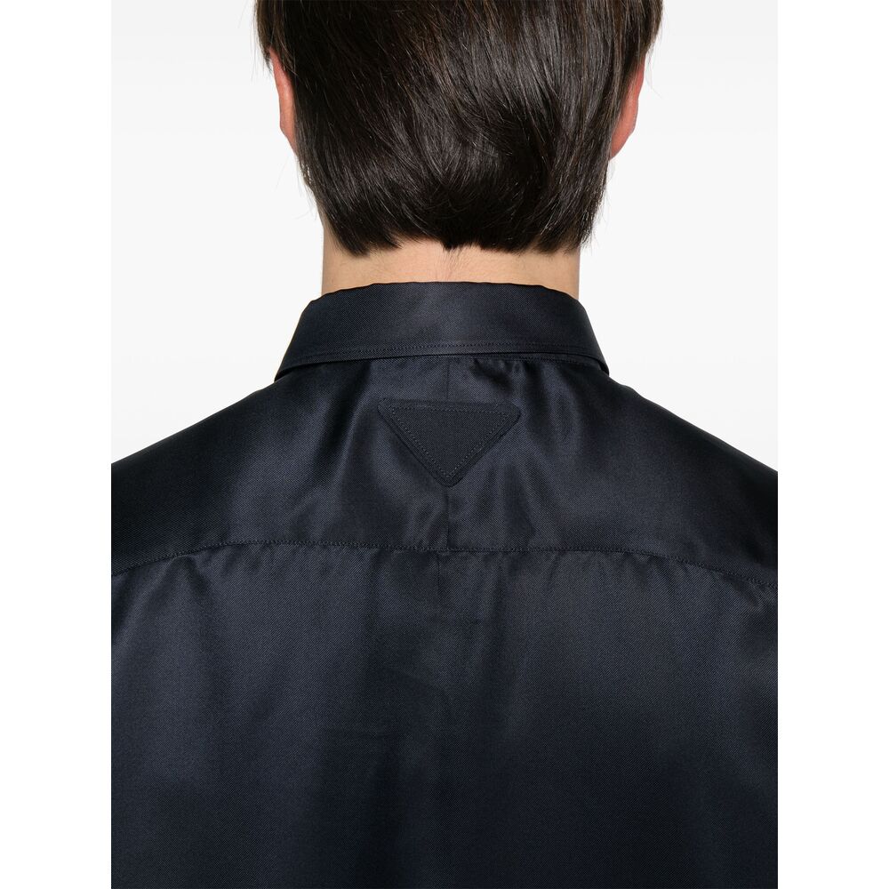 Prada Blue Shirts Men