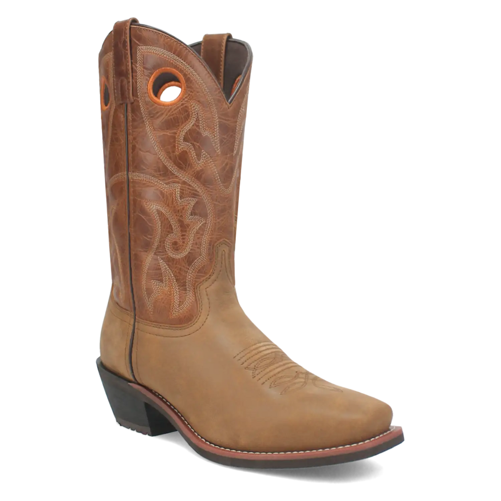 Laredo Frontier - Men's Leather Cowboy Boots Tan