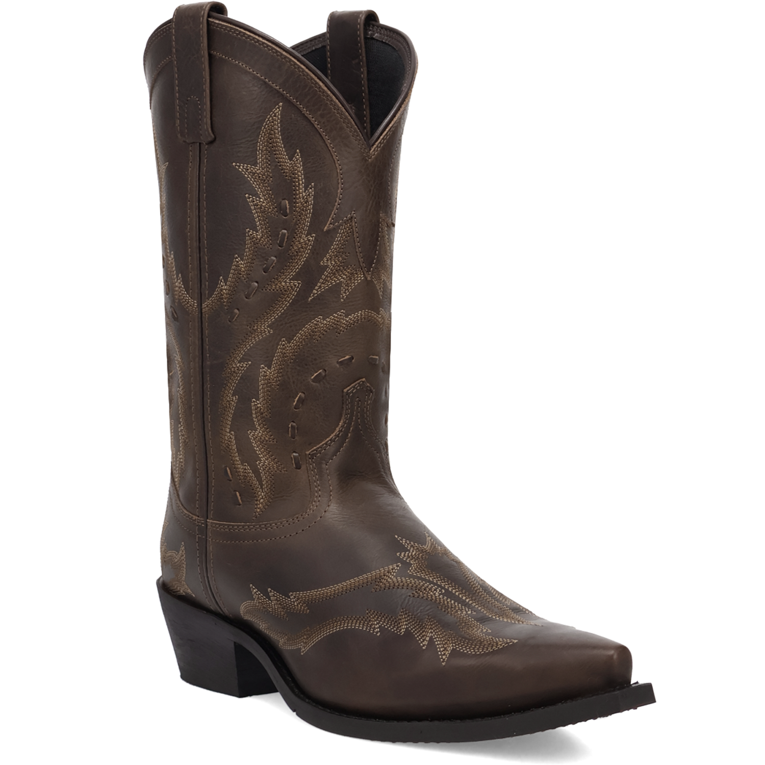 Laredo Ryker - Men's Leather Cowboy Boots Brown