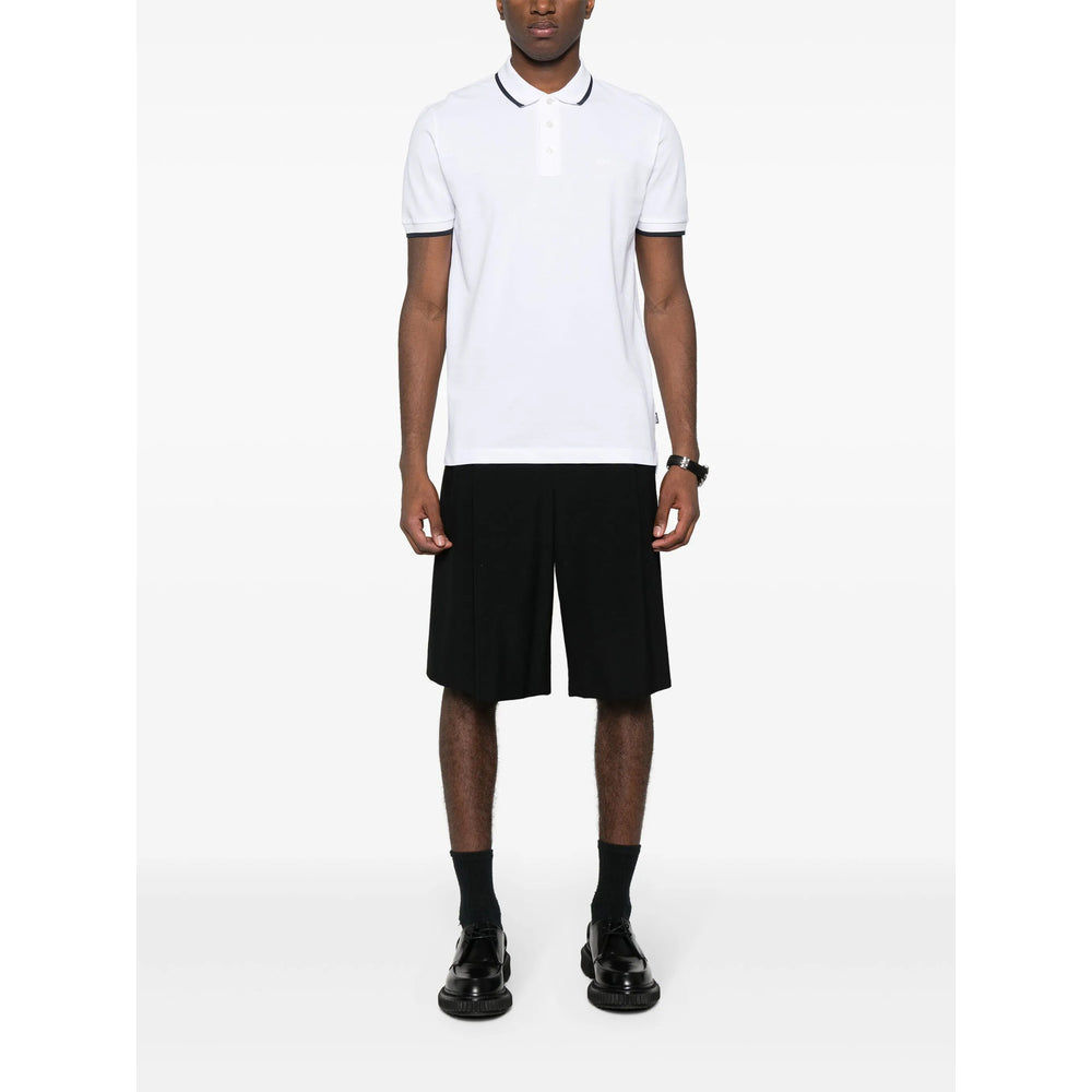 Boss White Polo Shirts Men