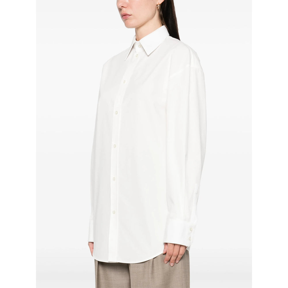Saint Laurent White Tops - Shirts Women