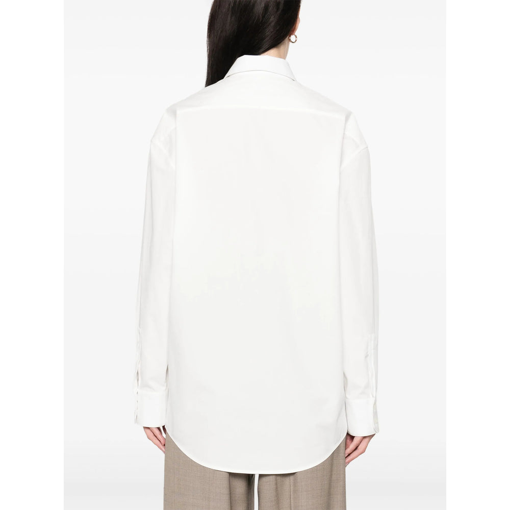 Saint Laurent White Tops - Shirts Women