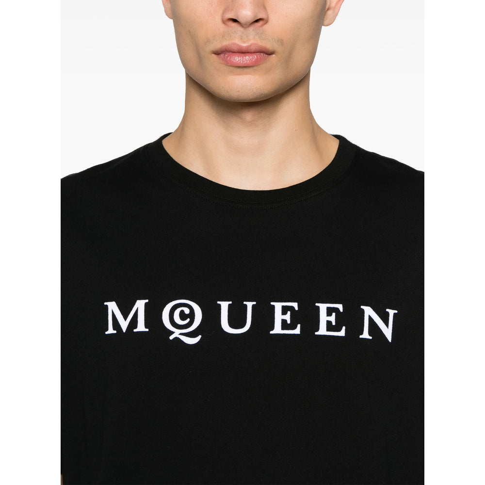 Alexander Mcqueen Black T-Shirts & Vests - T-Shirts Men