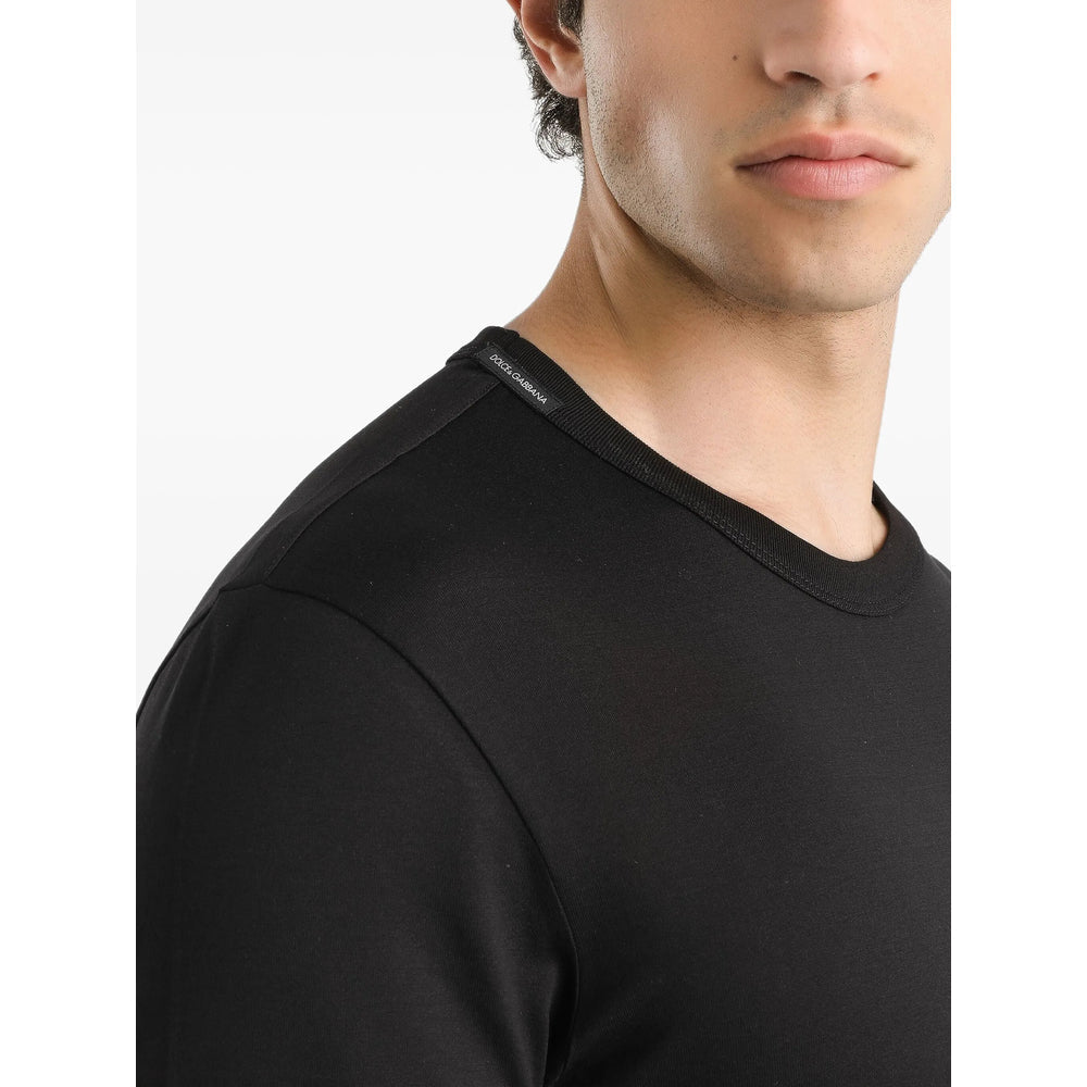 Dolce & Gabbana Black T-Shirts & Vests - T-Shirts Men
