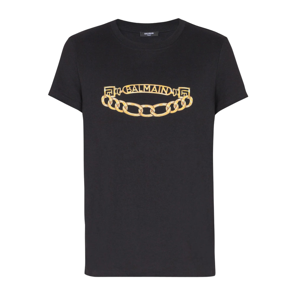 Balmain Black T-Shirts & Vests - T-Shirts Men