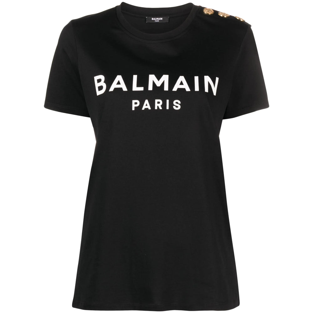 Balmain Black Tops - T-Shirts & Jerseys Women