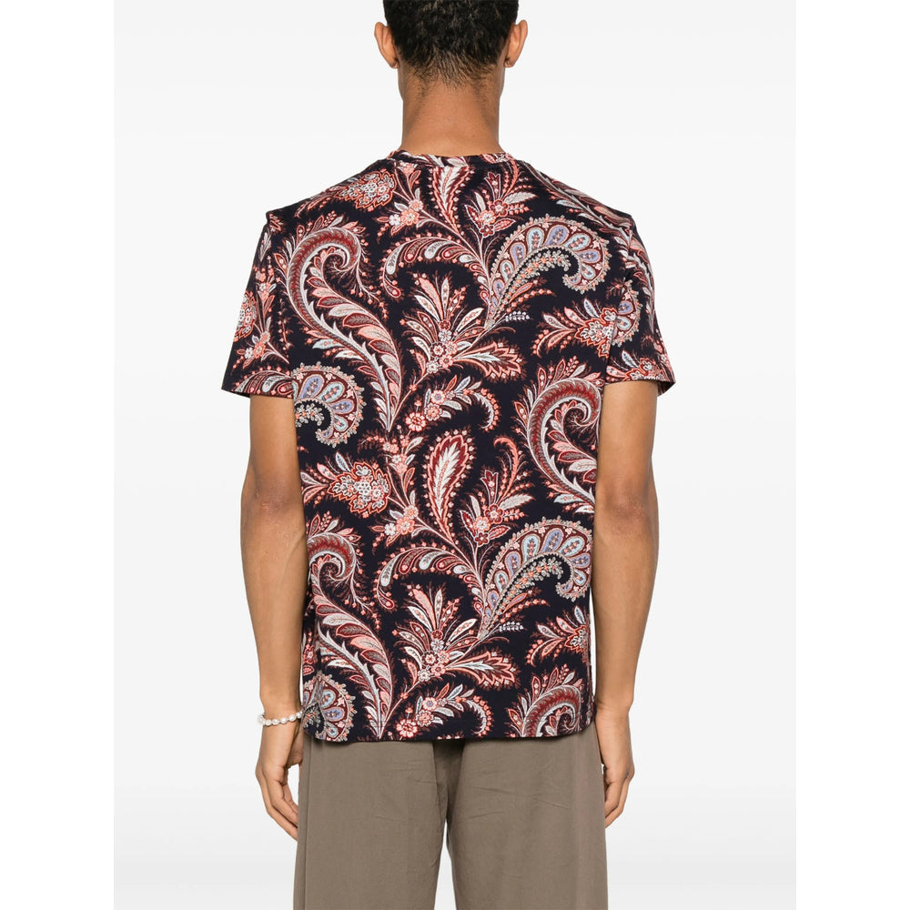 Etro Blue T-Shirts & Vests - T-Shirts Men