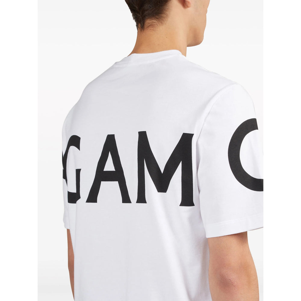 Ferragamo White T-Shirts & Vests - T-Shirts Men