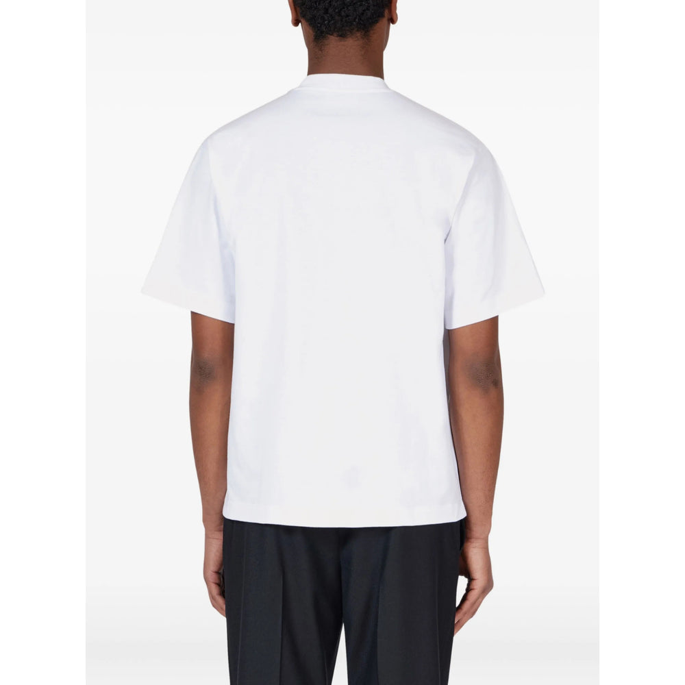 Ferragamo White T-Shirts & Vests - T-Shirts Men