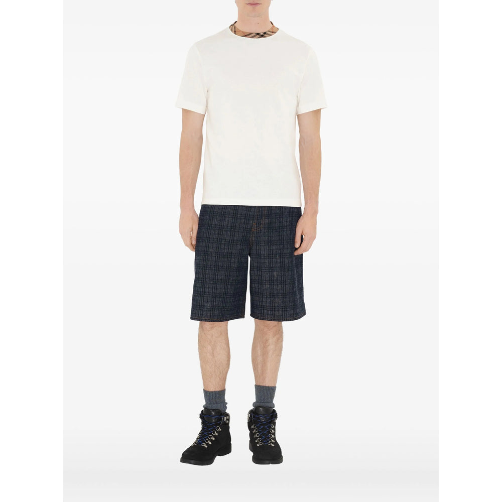 Burberry White T-Shirts & Vests - T-Shirts Men