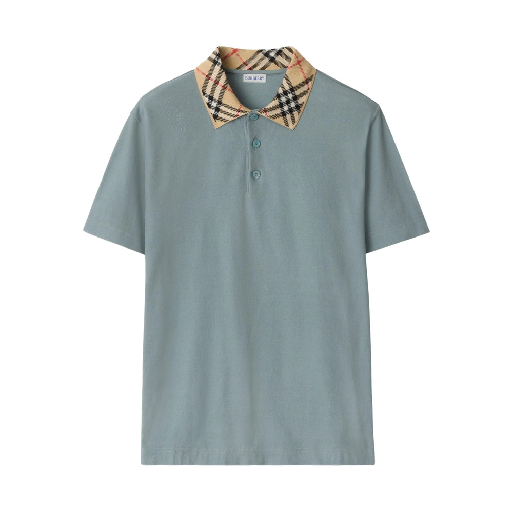 Burberry Blue Polo Shirts Men