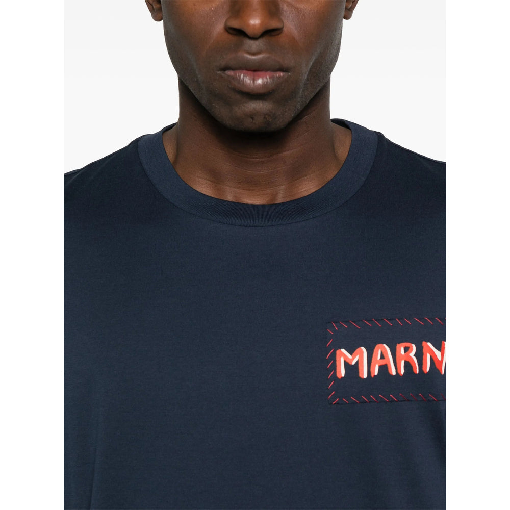 Marni Blue T-Shirts & Vests - T-Shirts Men