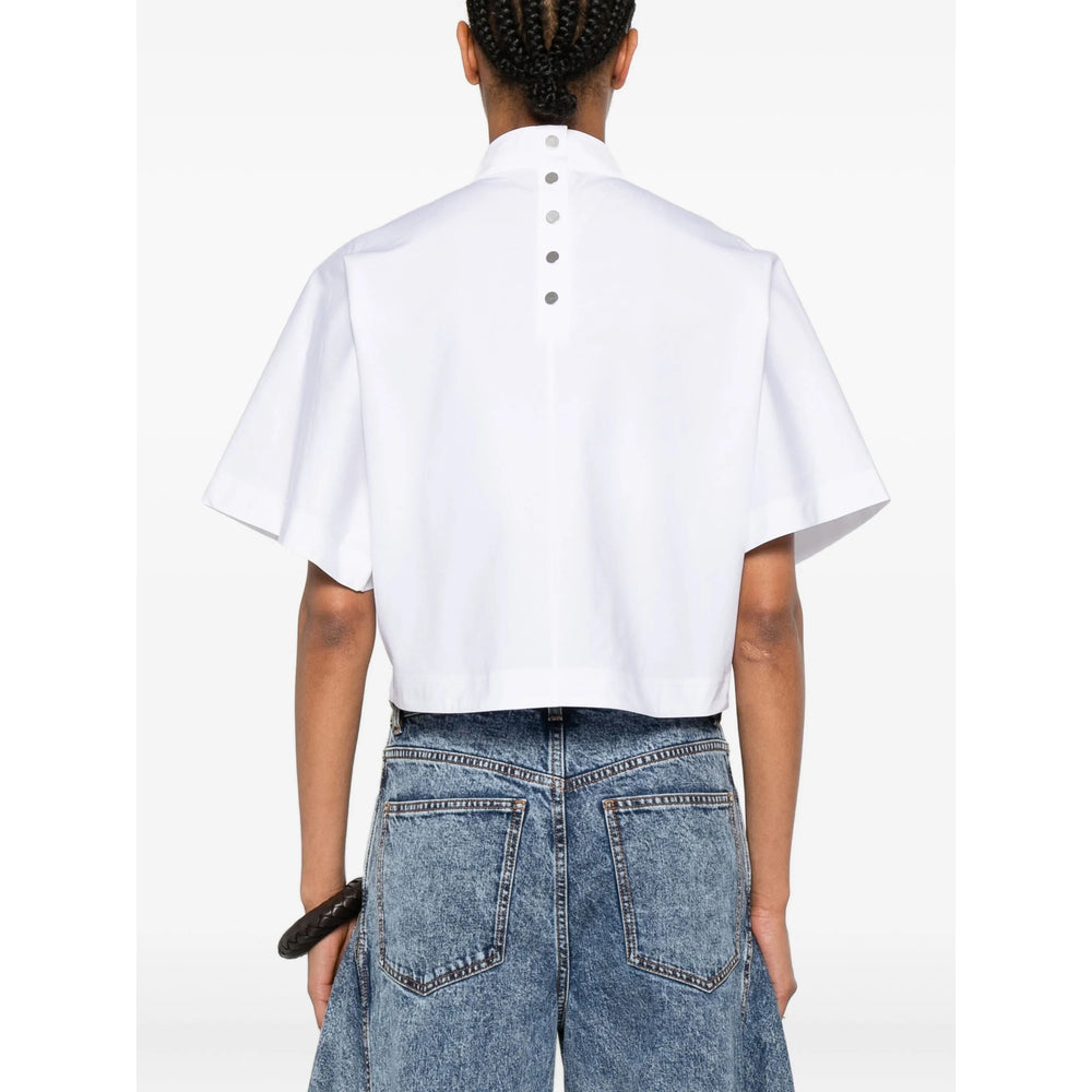 Alaïa White Tops - T-Shirts & Jerseys Women