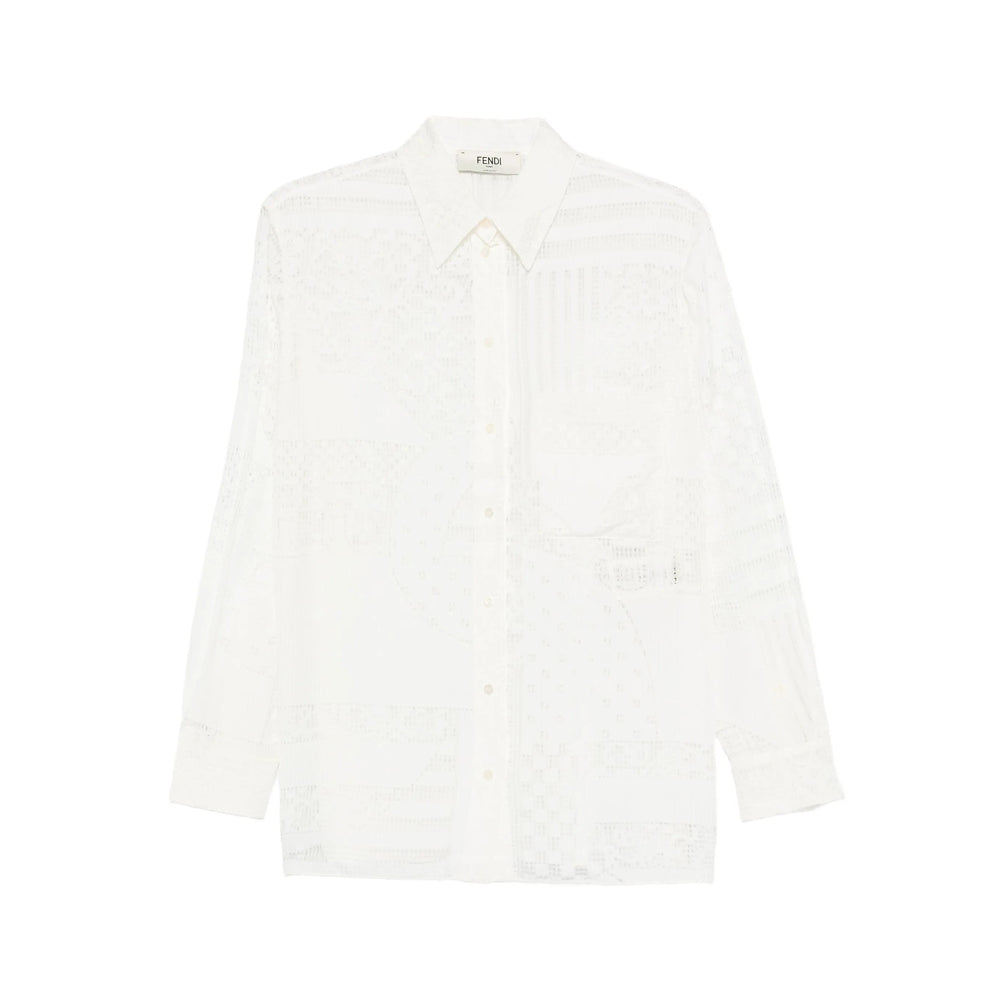 Fendi White Tops - Shirts Women