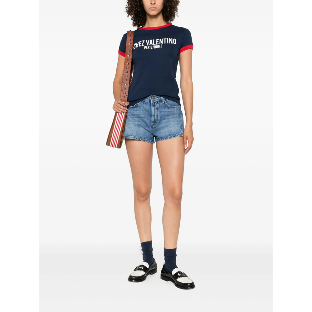 Valentino Blue Tops - T-Shirts & Jerseys Women