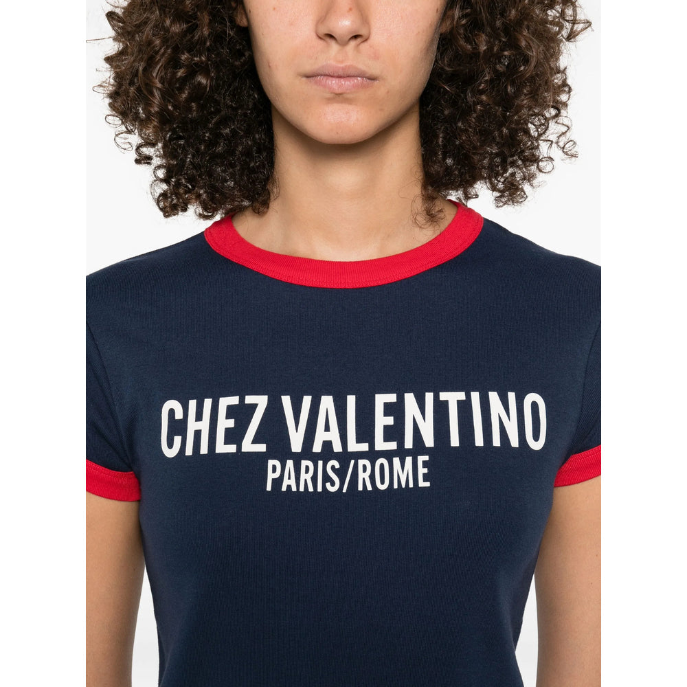 Valentino Blue Tops - T-Shirts & Jerseys Women