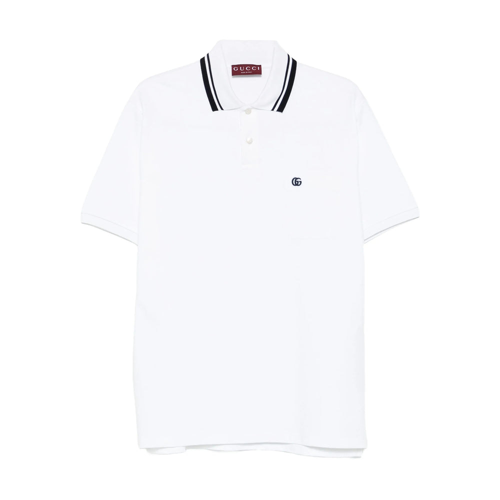 Gucci White Polo Shirts Men