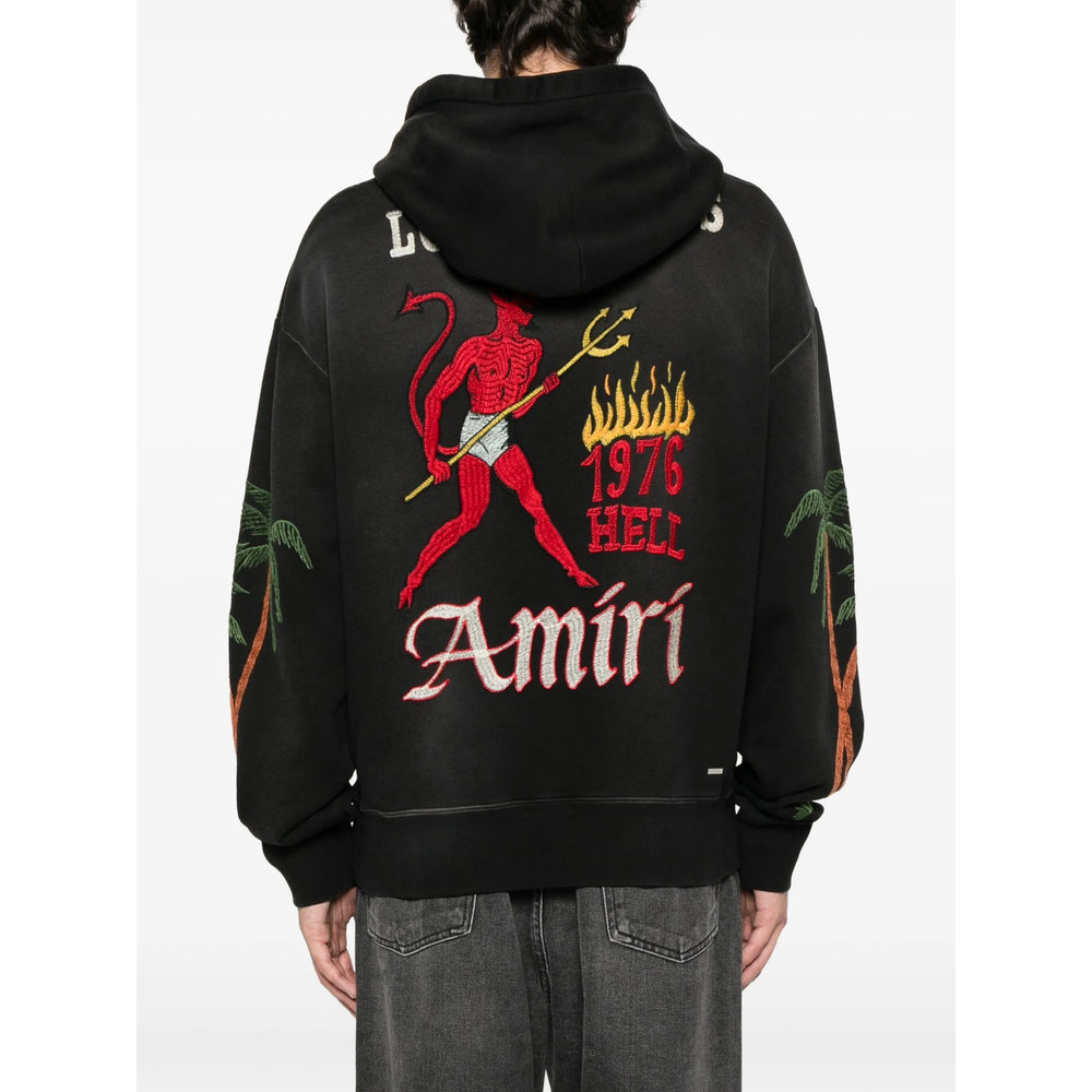 Amiri Black Sweaters & Knitwear - Hoodies Men