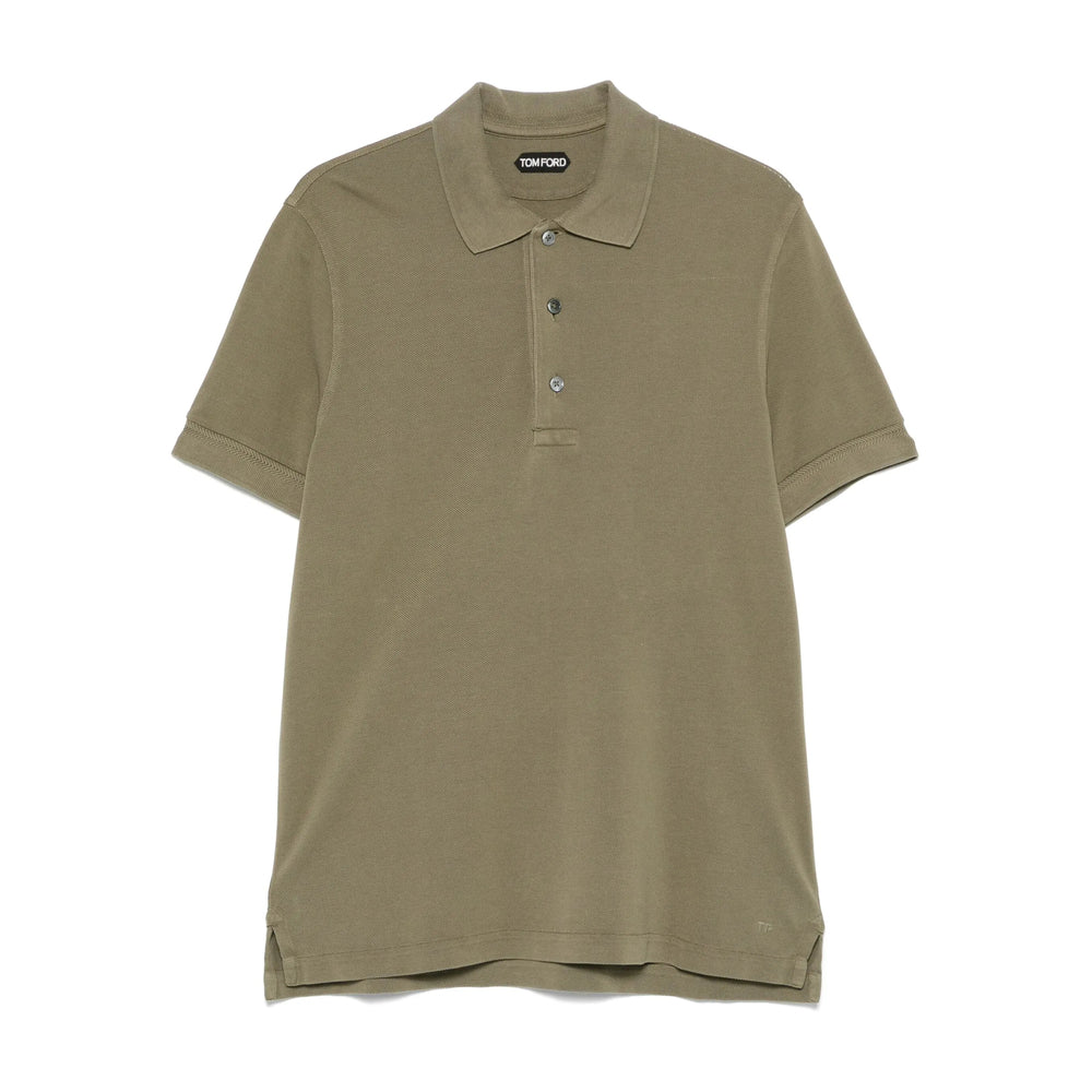 Tom Ford Green Polo Shirts Men