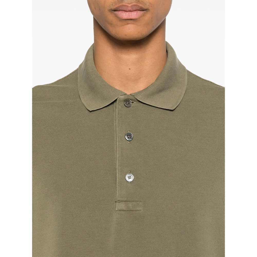Tom Ford Green Polo Shirts Men