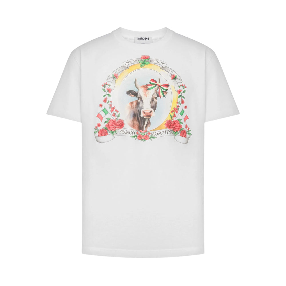 Moschino White T-Shirts & Vests - T-Shirts Men