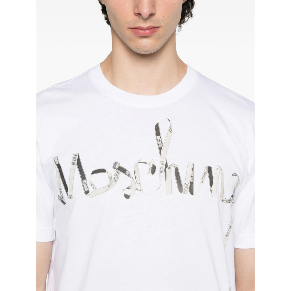 Moschino White T-Shirts & Vests - T-Shirts Men