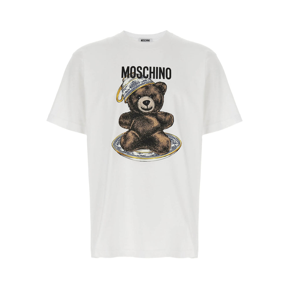 Moschino White T-Shirts & Vests - T-Shirts Men