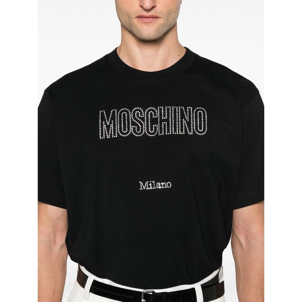Moschino Black T-Shirts & Vests - T-Shirts Men
